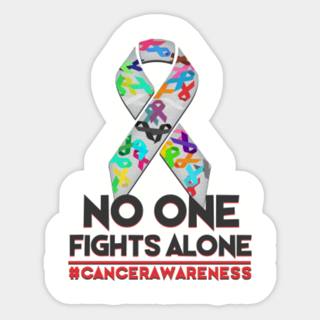 All Cancers Awareness Cancer Awareness Sticker TeePublic